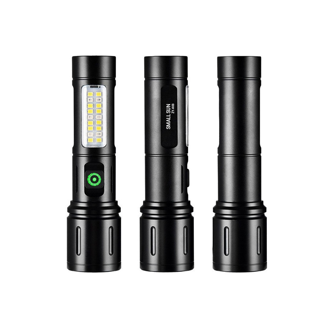 چراغ‌قوه دستی پرقدرت تبلیغاتی مدل Small Sun 603 کد 011  – رایکادو