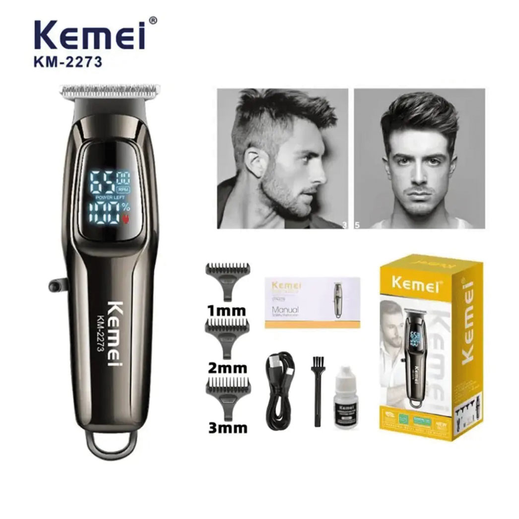 ماشین اصلاح موی سر و صورت تبلیغاتی کیمی مدل Kemei KM-2273 کد 0274 – رایکادو