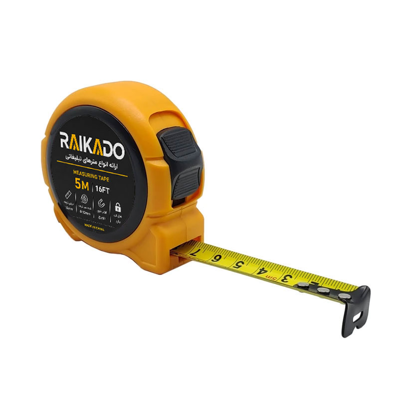 متر تبلیغاتی 5 متری رایکادو کد AB-131 - تصویر 4
