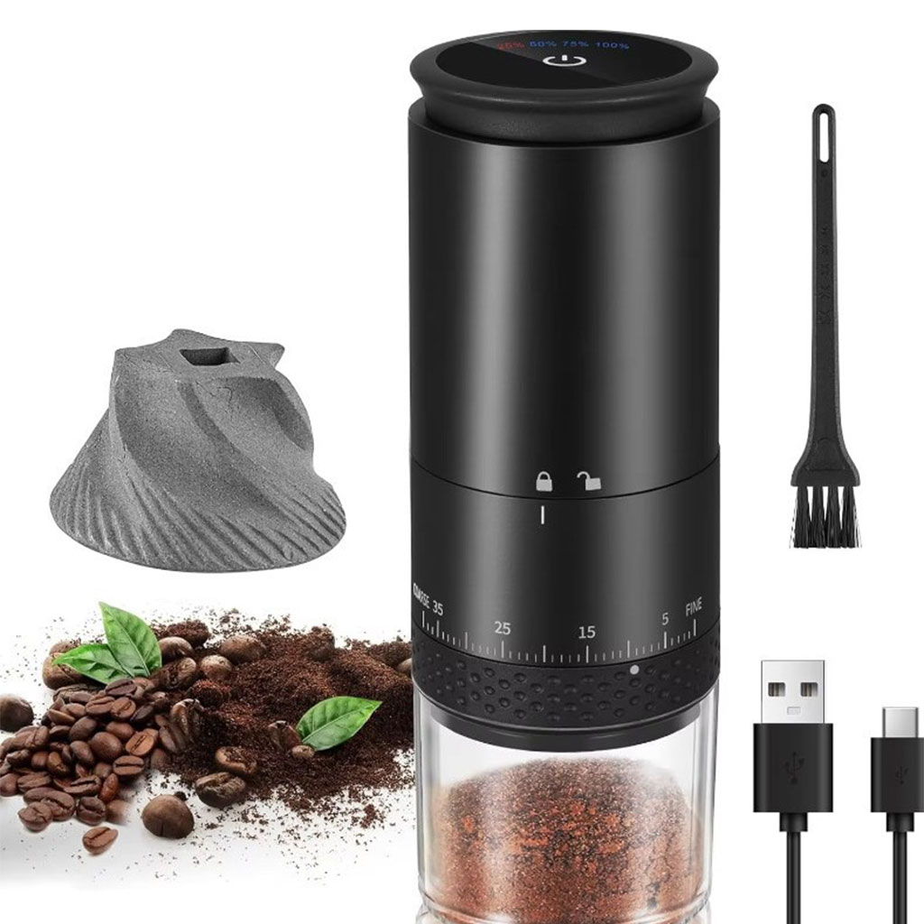 آسیاب قهوه تبلیغاتی هوشمند برقی کد GA-101 - تصویر 1