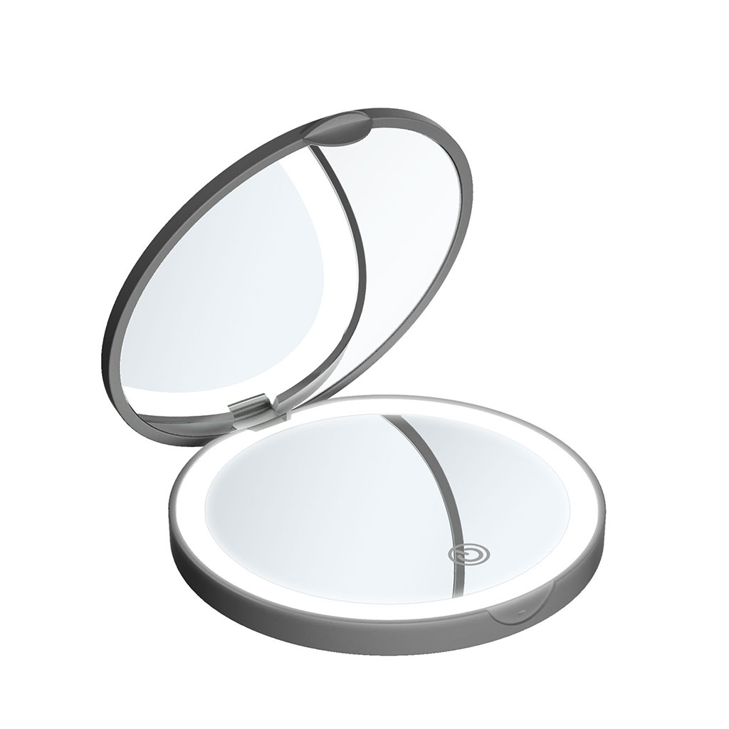 آینه تبلیغاتی جیبی LED دایره کد BA-108 - تصویر 2