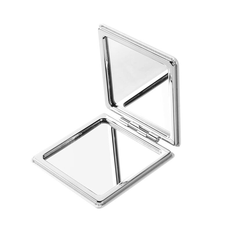 آینه تبلیغاتی جیبی جلد چرم مربع کد BA-101 - تصویر 1