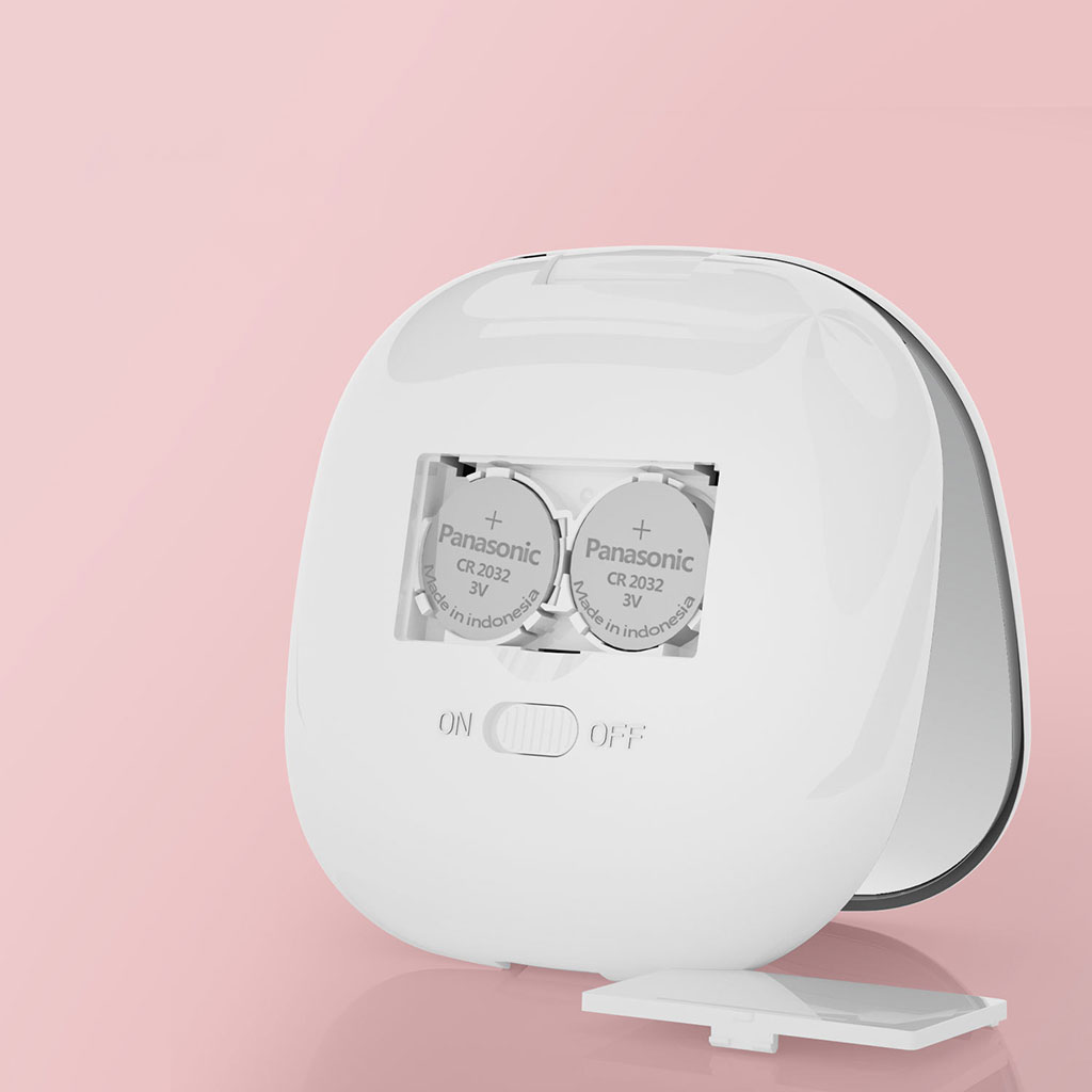 آینه تبلیغاتی جیبی LED دار کد BA-106 - تصویر 3