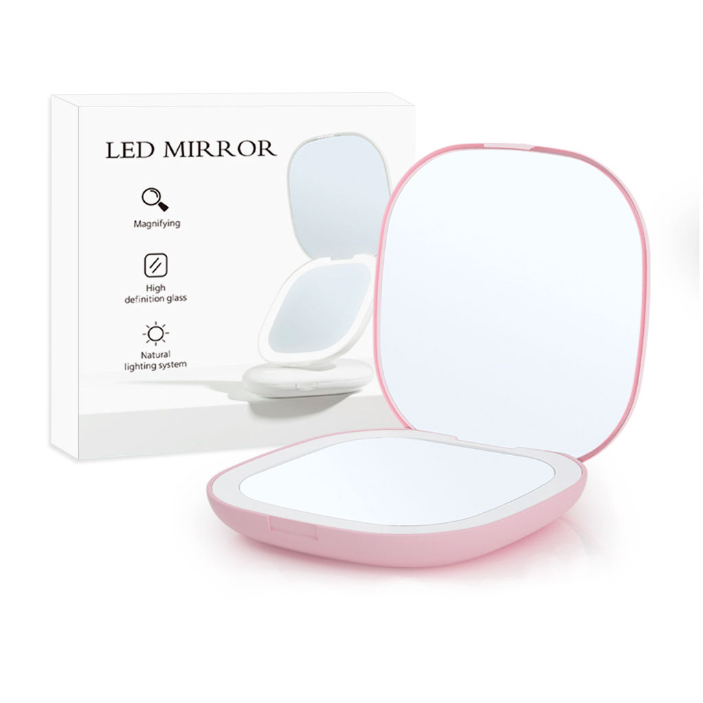 آینه تبلیغاتی جیبی LED دار کد BA-106 - تصویر 1