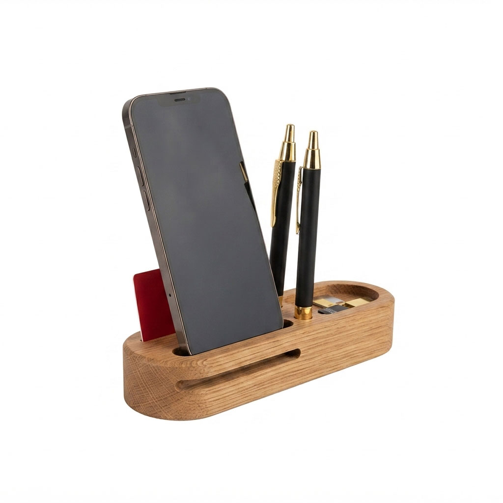 نظم دهنده رومیزی استند دار چوبی تبلیغاتی کد HC-112 - تصویر 1