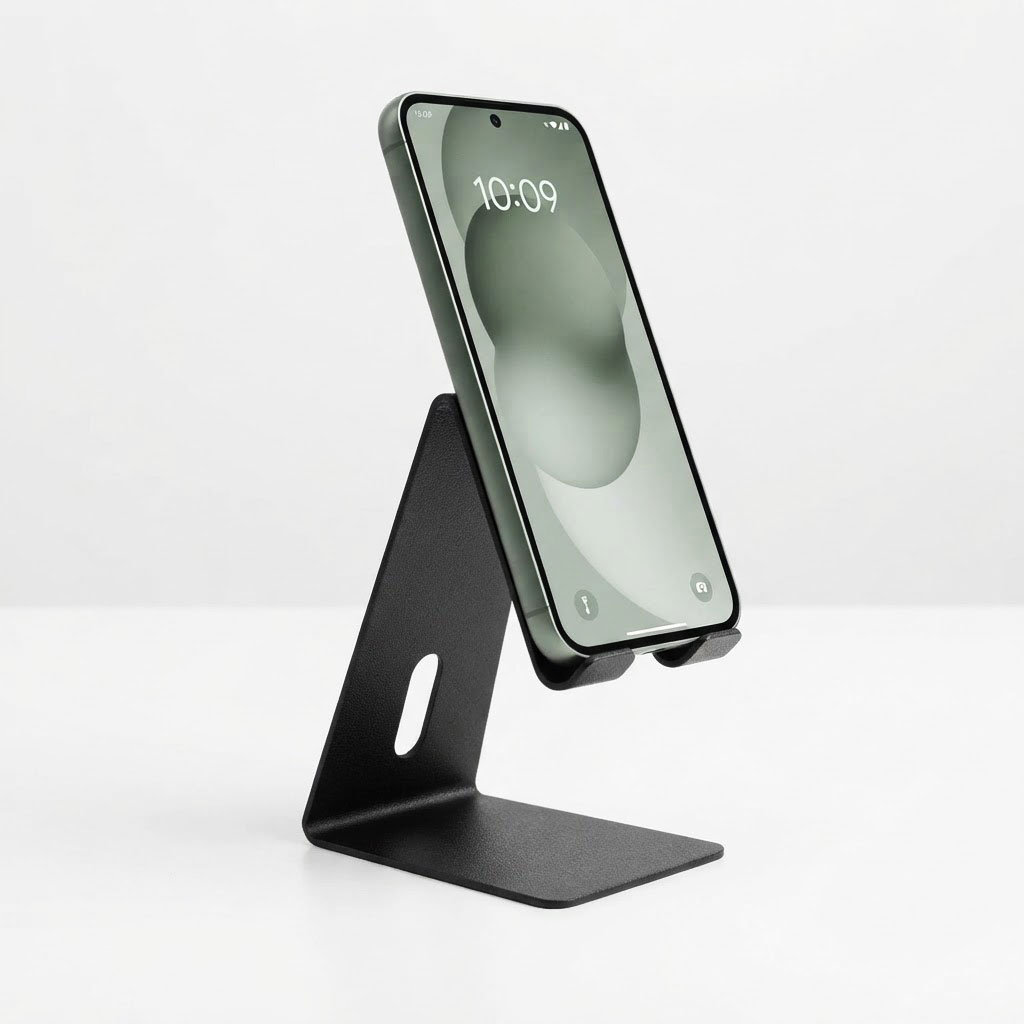 پایه نگهدارنده موبایل و تبلت رومیزی فلزی تبلیغاتی کد HF-113 - تصویر 3