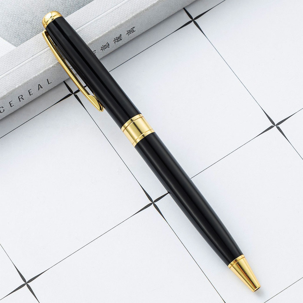 خودکار فلزی Pilot مشکی طلایی کد 3007 – هدیه‌ای شیک و ماندگار