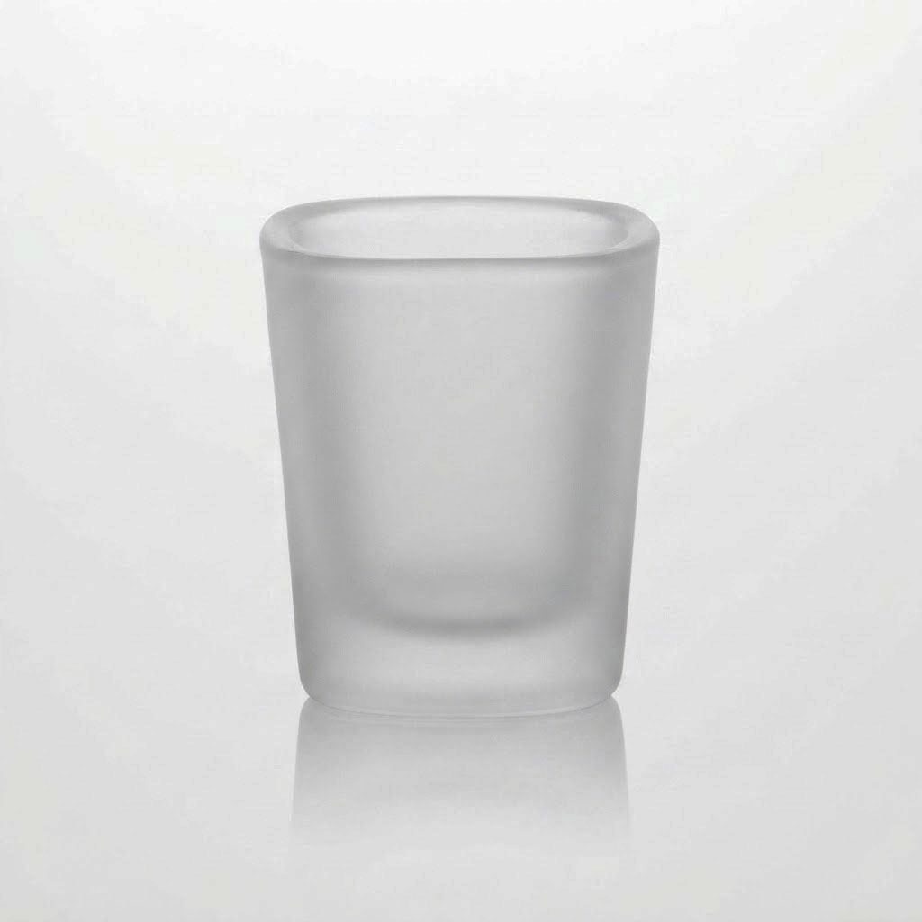 لیوان تبلیغاتی مدل شیشه‌ای یخی کد 200-LI - تصویر 1