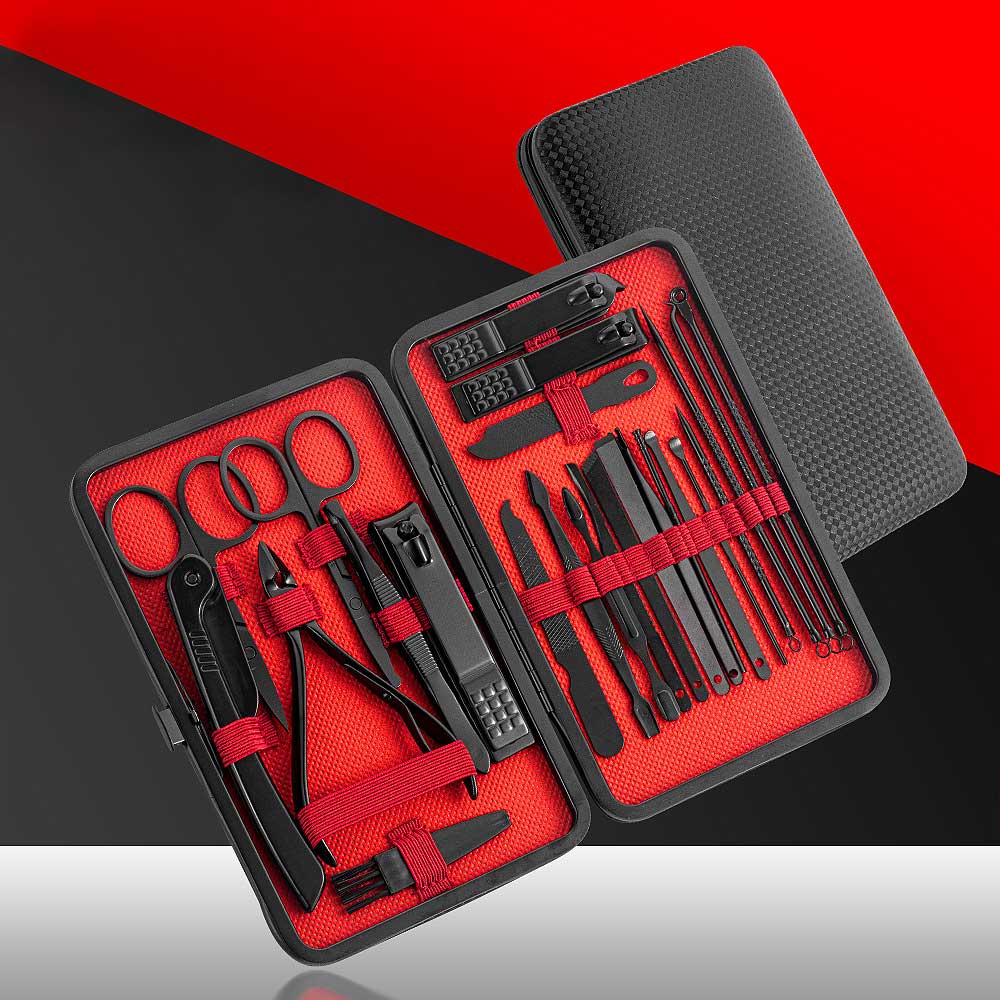 ست مانیکور و پدیکور تبلیغاتی حرفه‌ای 24 عددی کد BM-100 - تصویر 5