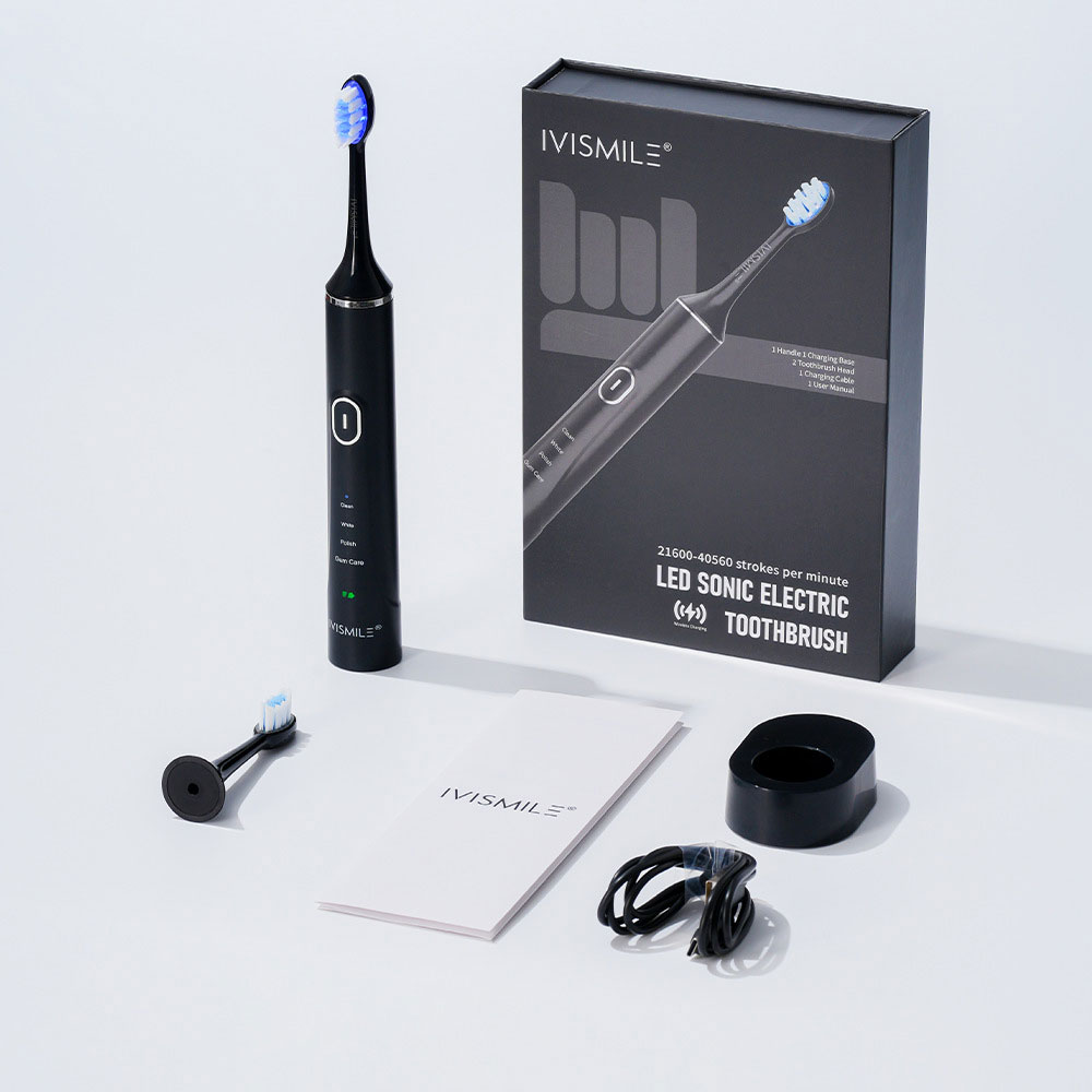 مسواک برقی تبلیغاتی هوشمند IVISMILE کد ME-102 - تصویر 2