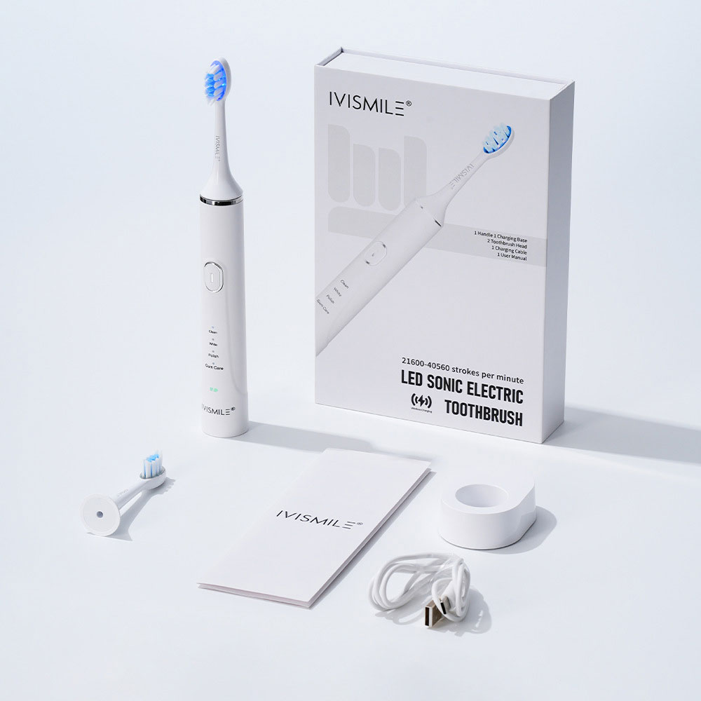 مسواک برقی تبلیغاتی هوشمند IVISMILE کد ME-102 - تصویر 3