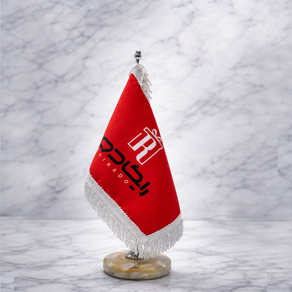 پرچم رومیزی ریشه دار ساتن رایکادو کد PR-100 - تصویر 1 پرچم رومیزی ریشه دار ساتن رایکادو کد PR-100 - تصویر 1