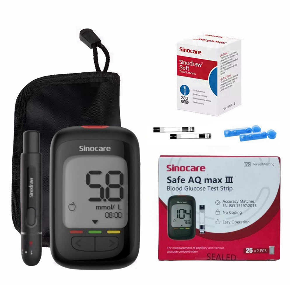 دستگاه سنجش قند خون Sinocare کد PS-105 - تصویر 2