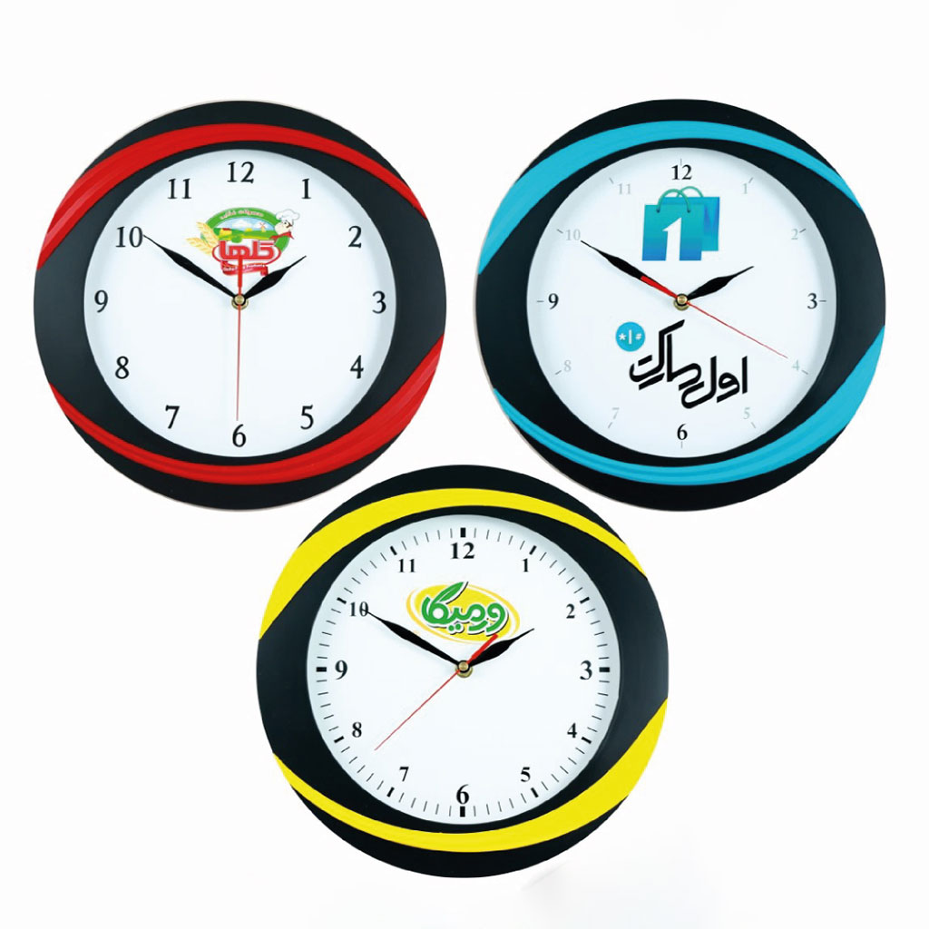 ساعت دیواری تبلیغاتی رایکادو مدل 235 کد 200