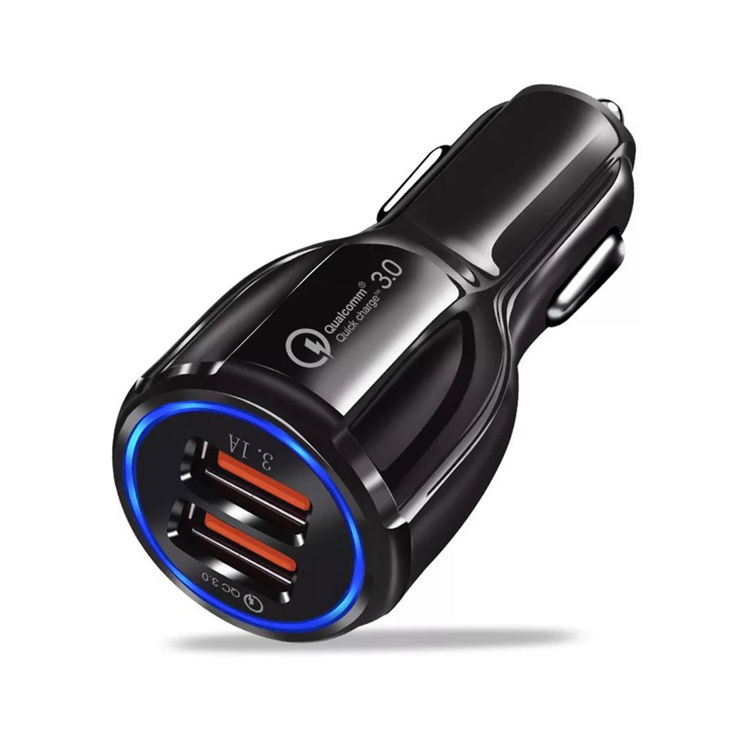 شارژر فندکی تبلیغاتی 35 وات 2 پورت کد SH-100 - تصویر 1