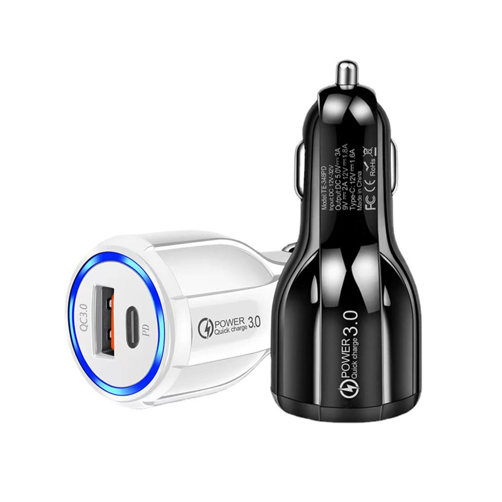 شارژر فندکی تبلیغاتی 35 وات 2 پورت کد SH-100 - تصویر 4