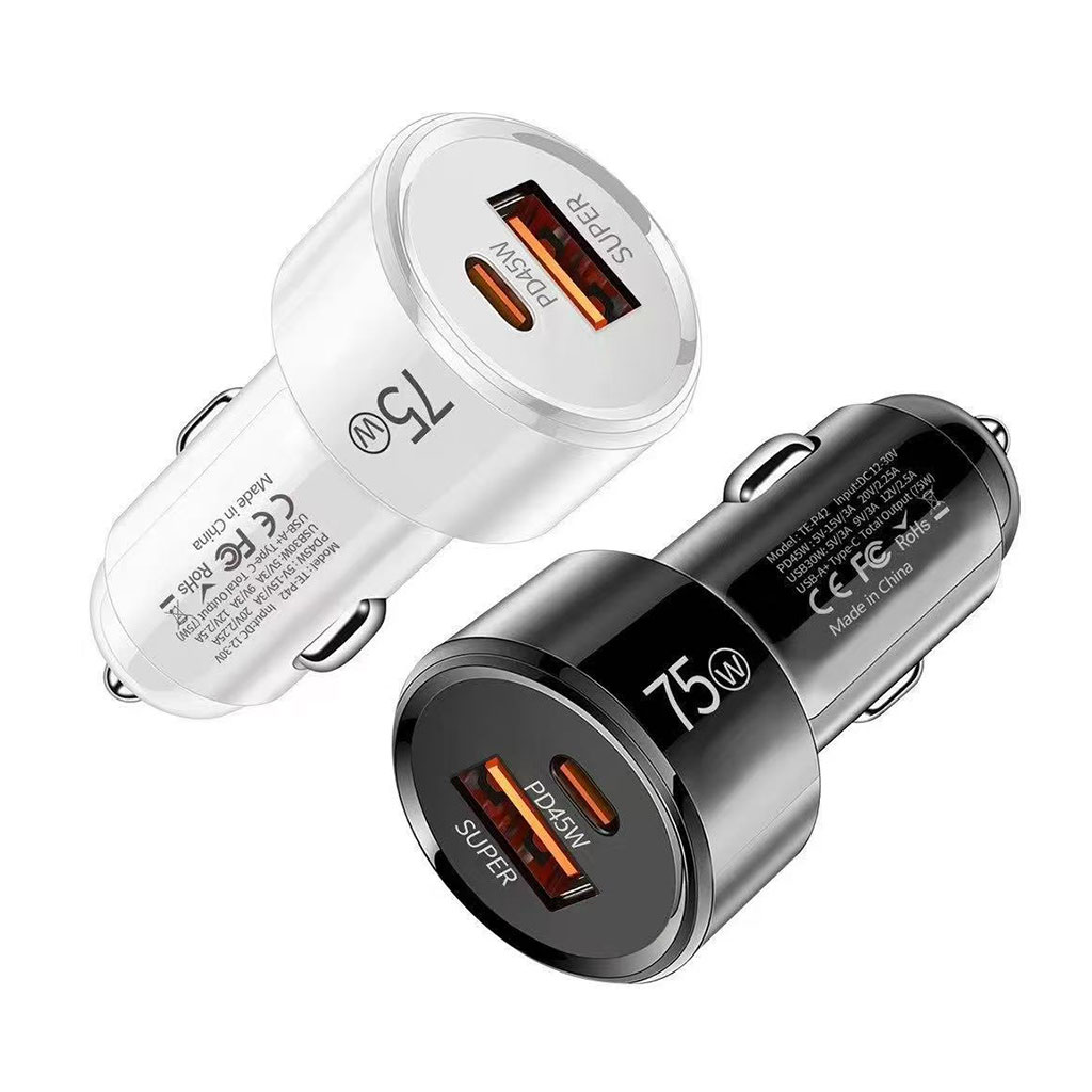 شارژر فندکی تبلیغاتی 75 وات 2 پورت کد SH-101 - تصویر 4