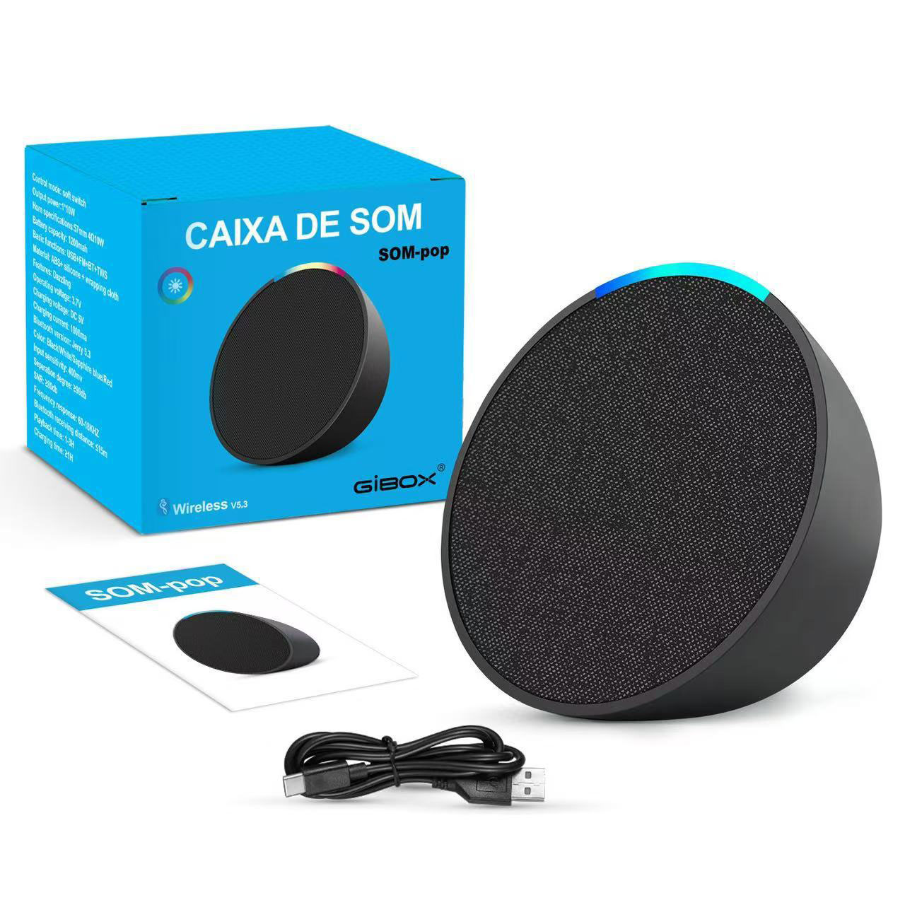 اسپیکر هوشمند آمازون مدل Echo Pop کد SP-114 - تصویر 3