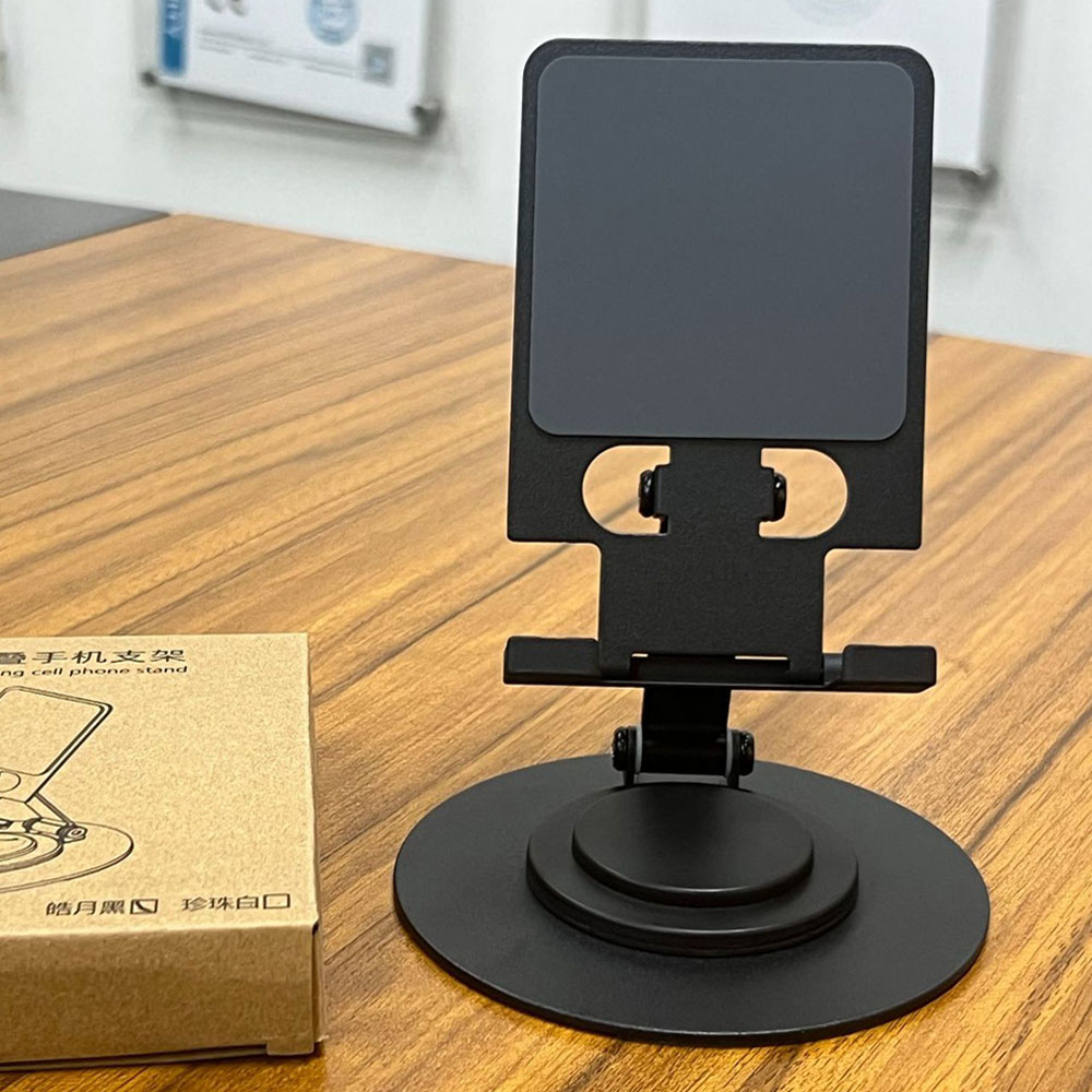 هولدر موبایل و تبلت رومیزی فلزی چرخشی تاشو کد ST-101 - تصویر 2