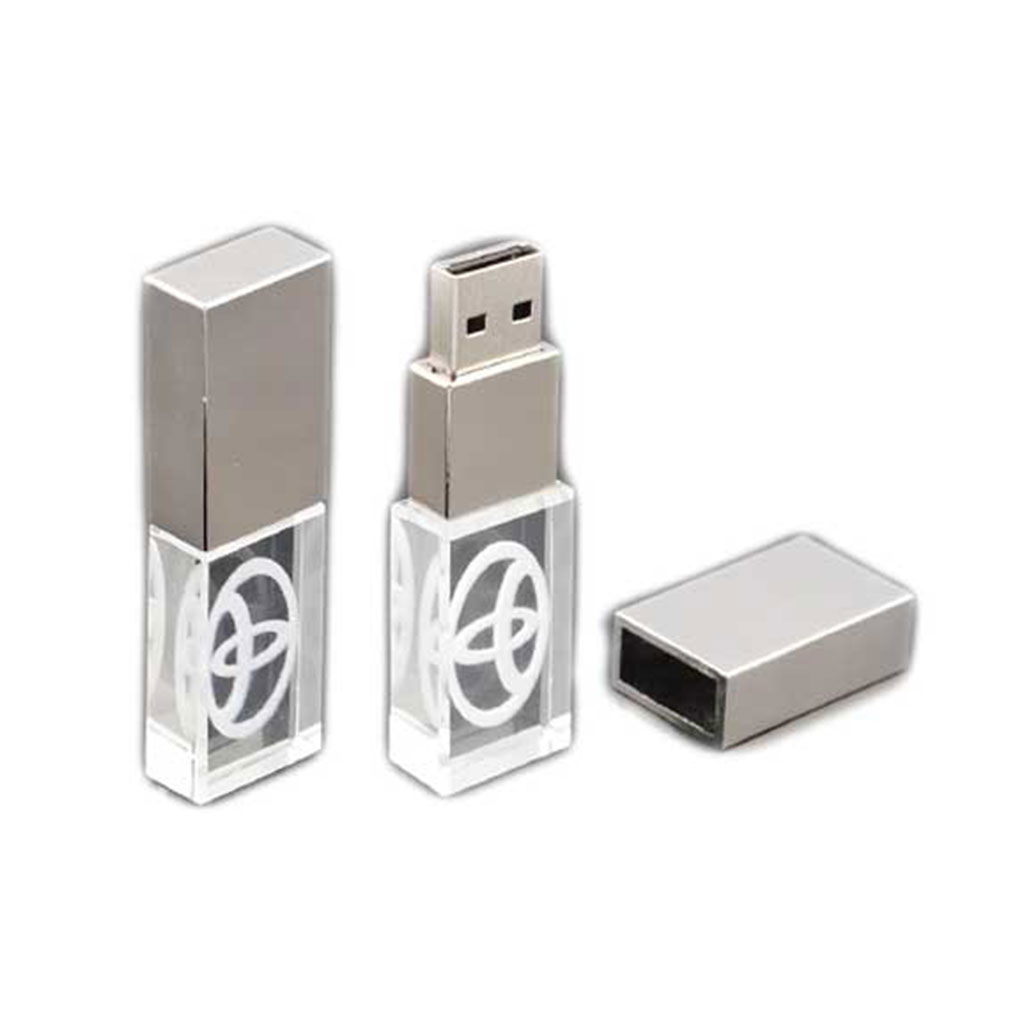 فلش مموری کریستالی تبلیغاتی مدل D9 کد 97-36 - رایکادو - تصویر 2