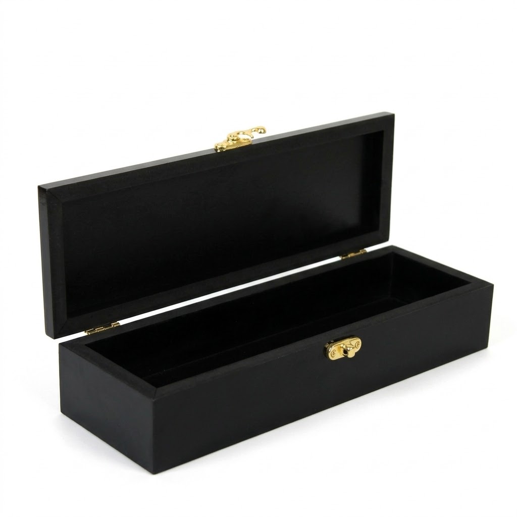 جعبه چوبی تبلیغاتی اوجا، هایگلاس مشکی کد WB-103 - تصویر 1 جعبه چوبی تبلیغاتی اوجا، هایگلاس مشکی کد WB-103 - تصویر 1