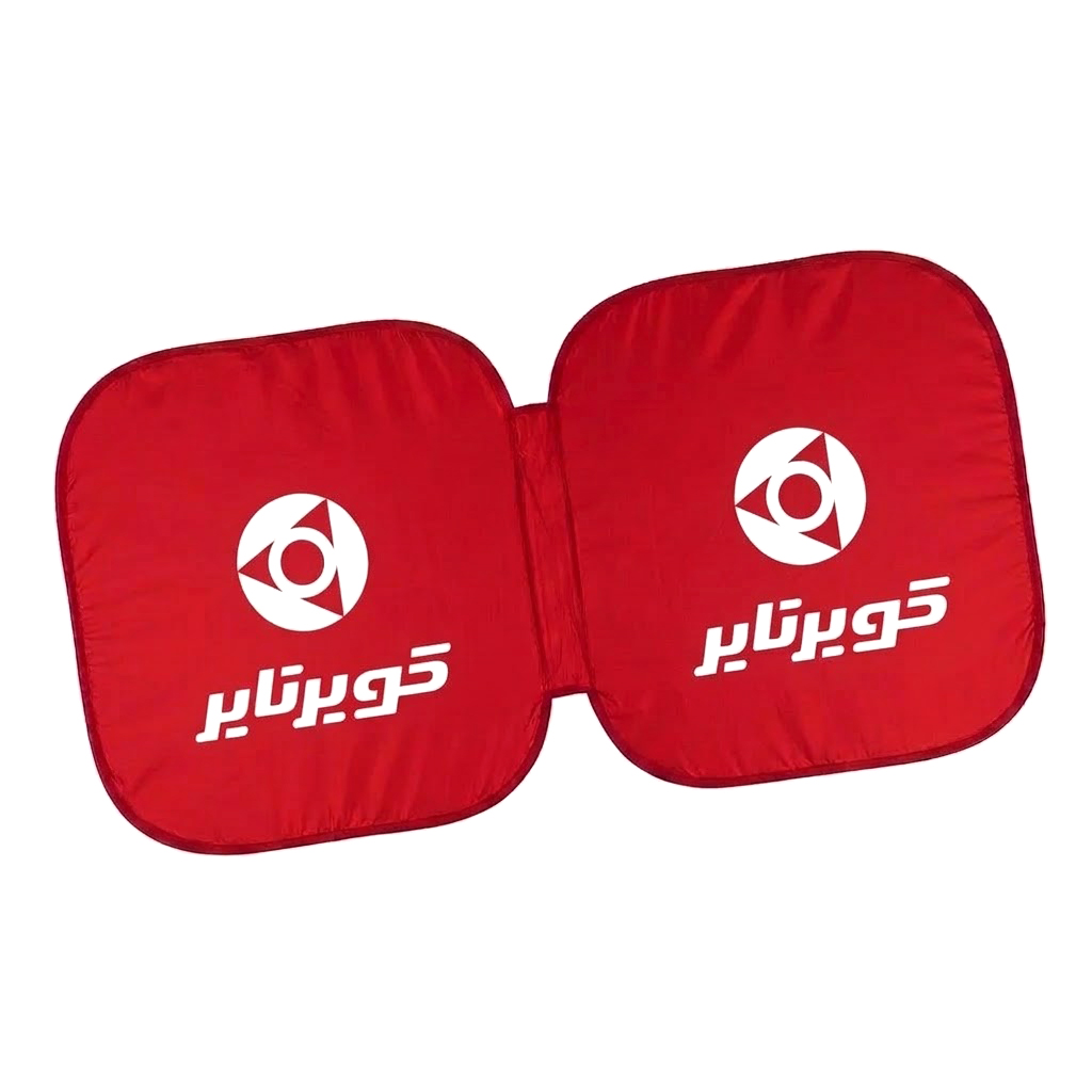 آفتابگیر تبلیغاتی خودرو مربع کد AK-101 - تصویر 2