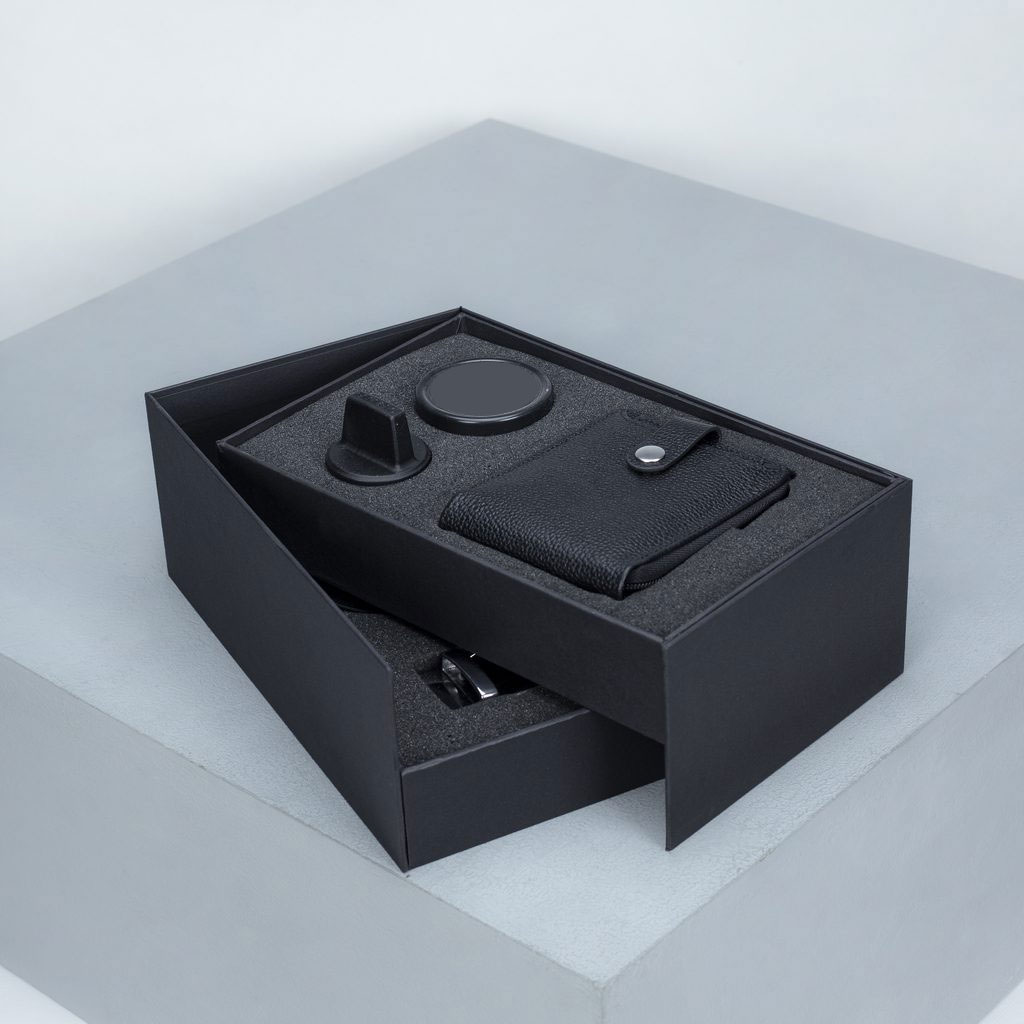 ست هدیه چرم طبیعی بارمان کد LS-101